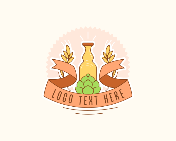 Brewery Beer Hops  logo