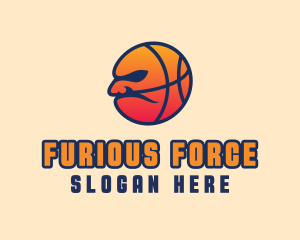 Angry Basketball Sports logo