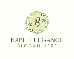 Leaf Spa Ornament logo design