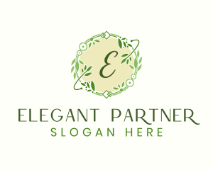 Leaf Spa Ornament logo design