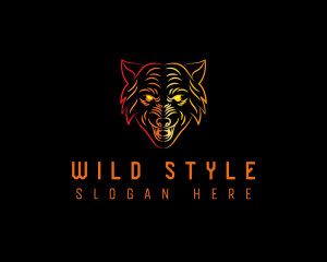 Wild Wolf Gaming logo design