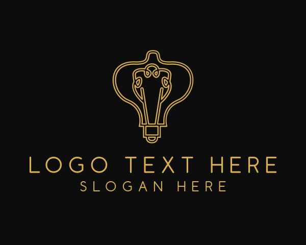 Lighting logo example 2