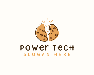 Cookie Dessert Snack Logo