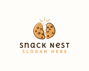 Cookie Dessert Snack logo design