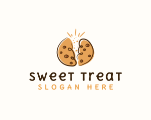 Cookie Dessert Snack logo design