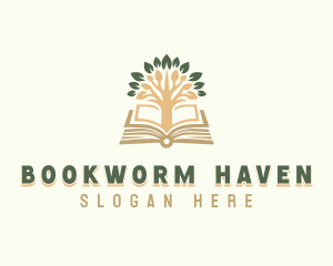 Book Tree Author logo design