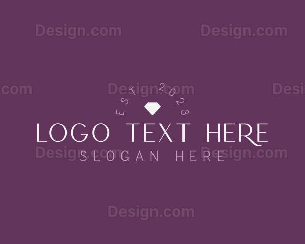 Diamond Jewelry Business Logo