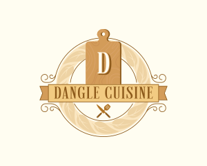 Culinary Chopping Utensils logo design