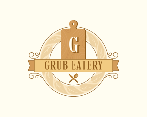 Culinary Chopping Utensils logo design