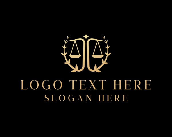Judiciary logo example 1