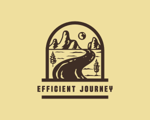 Nature Road Trip  logo design