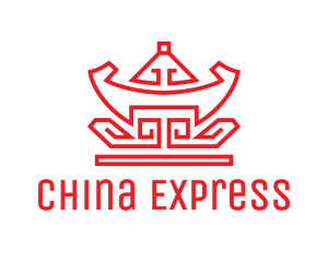 Red Chinese Nugget logo