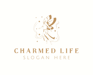 Elegant Magical Fairy logo
