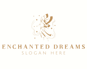 Elegant Magical Fairy logo