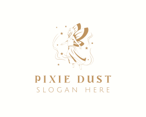 Elegant Magical Fairy logo