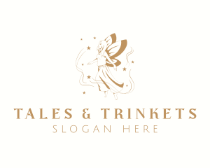 Elegant Magical Fairy logo