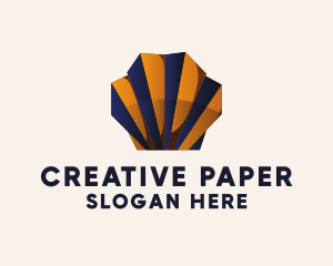 Sea Shell Paper Origami  logo
