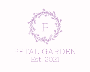 Lavender Flower Decoration logo design