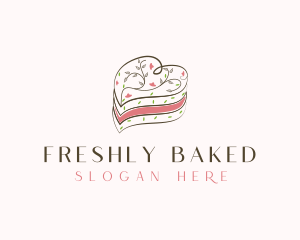 Cake Dessert Pastry  logo design