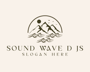 Mountain River Exploration logo design