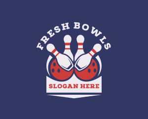 Bowling Sports Arena logo design