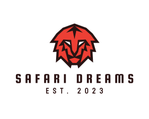 Wild Lion Safari logo design