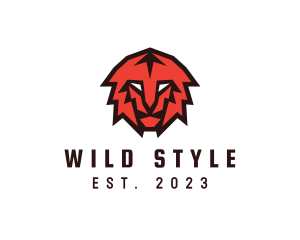 Wild Lion Safari logo design