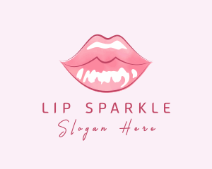 Beauty Cosmetic Lip Gloss logo design