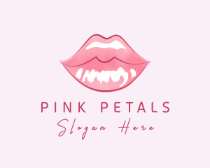 Beauty Cosmetic Lip Gloss logo design