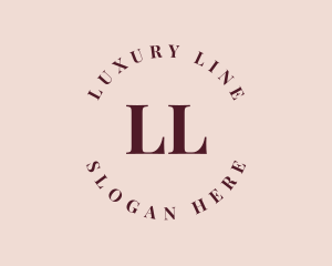 Luxury Fashion Cosmetic Boutique  logo design