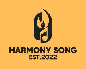 Flaming Music Studio  logo