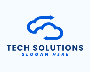 Cloud Tech Arrow Logo