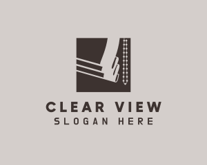 Window Shade Installation logo design