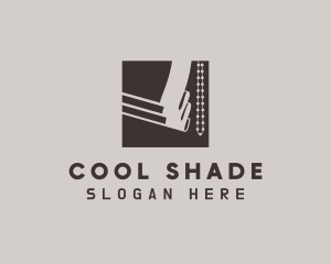 Window Shade Installation logo design