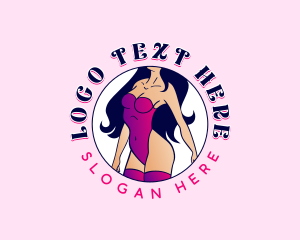 Burlesque Sexy Stripper logo