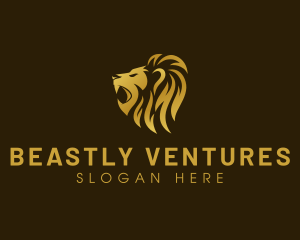 Wild Lion Luxury  logo design