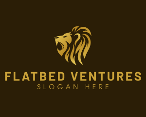 Wild Lion Luxury  logo design