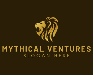 Wild Lion Luxury  logo design