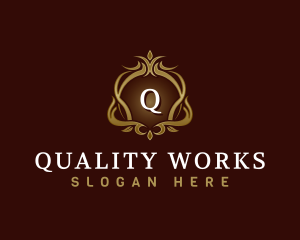 Luxury Decorative Crest logo