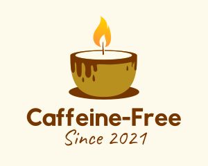 Candle Coffee Cafe logo design