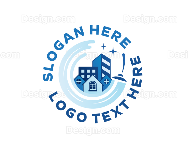 Clean Squilgee Housekeeper Logo