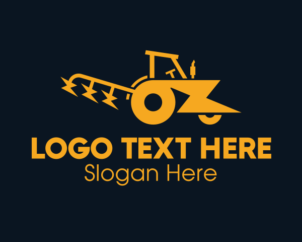 Plow logo example 4