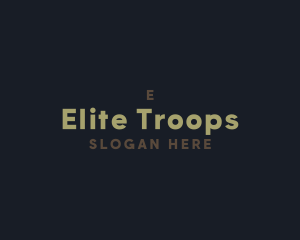 Army Troop Masculine  logo