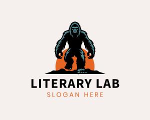Monster Bigfoot Yeti logo