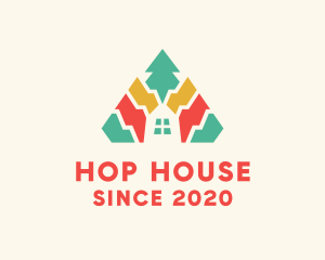 Tree House Cabin logo design