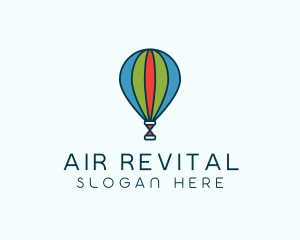 Hot Air Balloon Theme Park  logo design