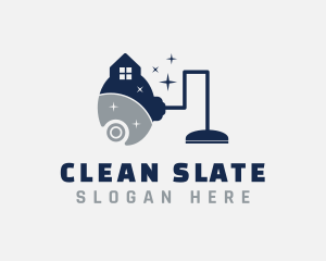 House Vacuum Cleaning logo design