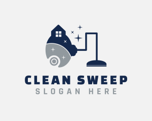 House Vacuum Cleaning logo design