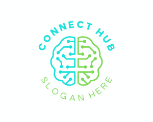 Brain Network Circuit logo