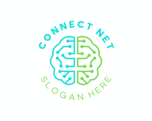 Brain Network Circuit logo